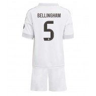 Real Madrid Jude Bellingham #5 Domáci Detský futbalový dres 2025-26 Krátky Rukáv (+ trenírky)